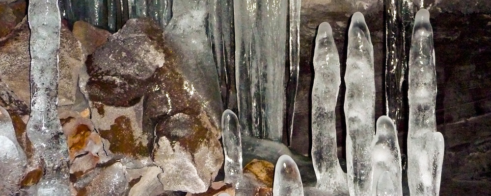 Forms - Crystal Ice Cave, Lava Beds National Monument